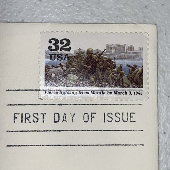 1995 World War II 2 1945: Victory At Last Stamped Envelopes Lot Of 3 32c Stamps - Picture 8 of 9
